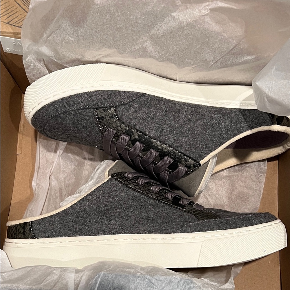 Dr. Scholl’s Gray Women’s Mule Sneakers